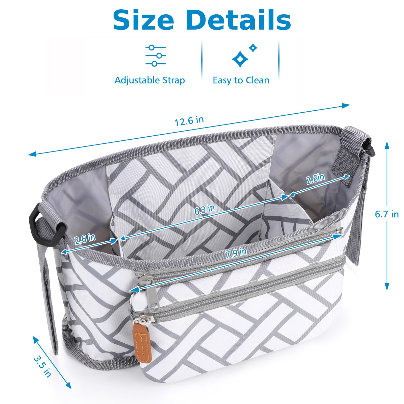 Accmor universal compatibility with Uppababy, Nuna, Doona, Britax and more