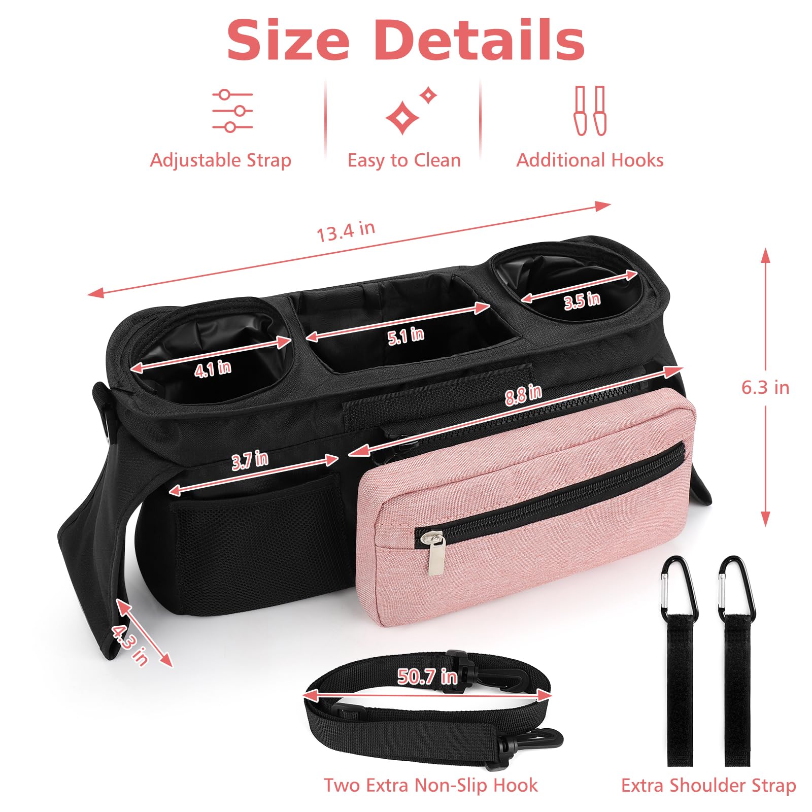Accmor compact travel setup helps organize essentials for outings