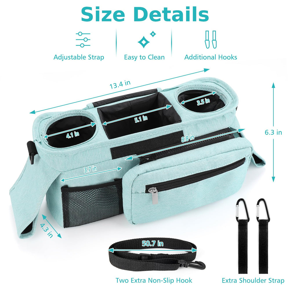 Accmor compatibility with Uppababy, Britax, and other popular strollers for versatile use