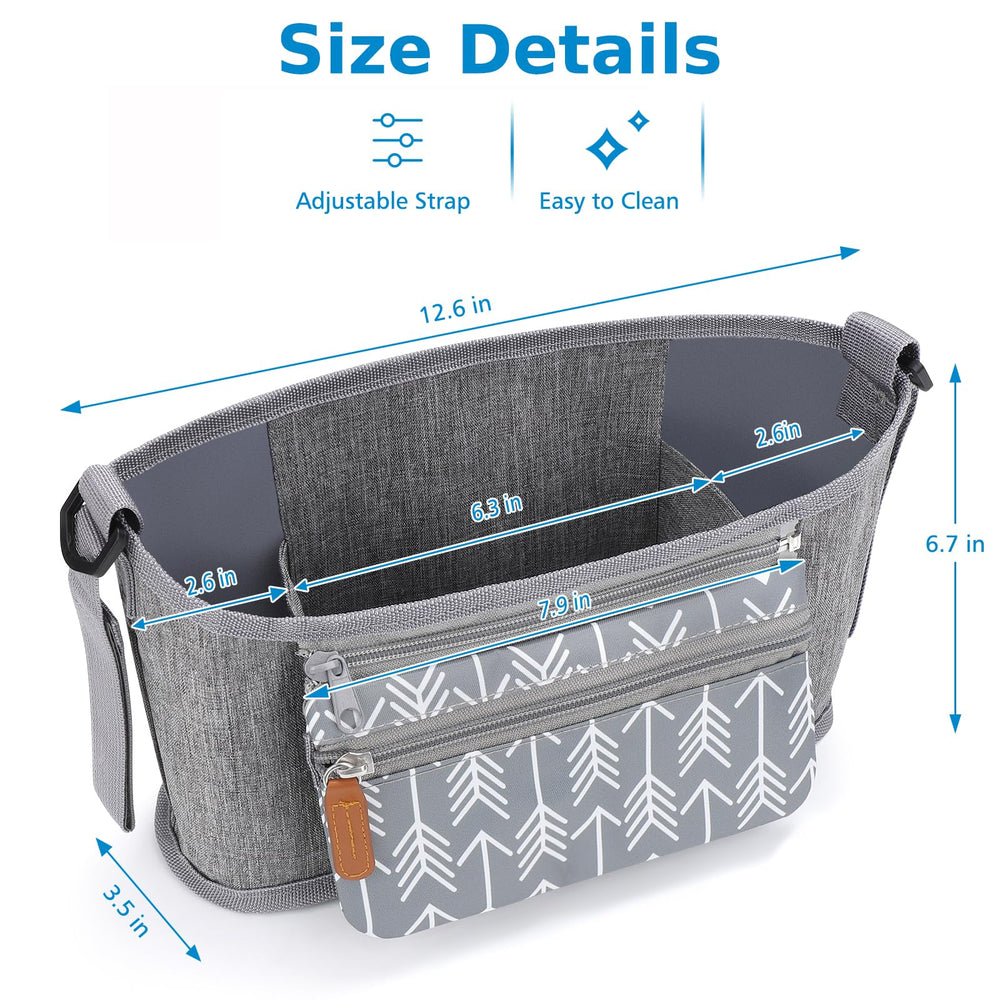 Accmor organizer compatible with Uppababy Nuna Doona and more