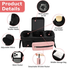 Accmor detachable phone bag provides a convenient pocket for essentials on the go