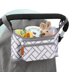 Accmor universal stroller organizer with detachable phone bag for easy phone access while strolling
