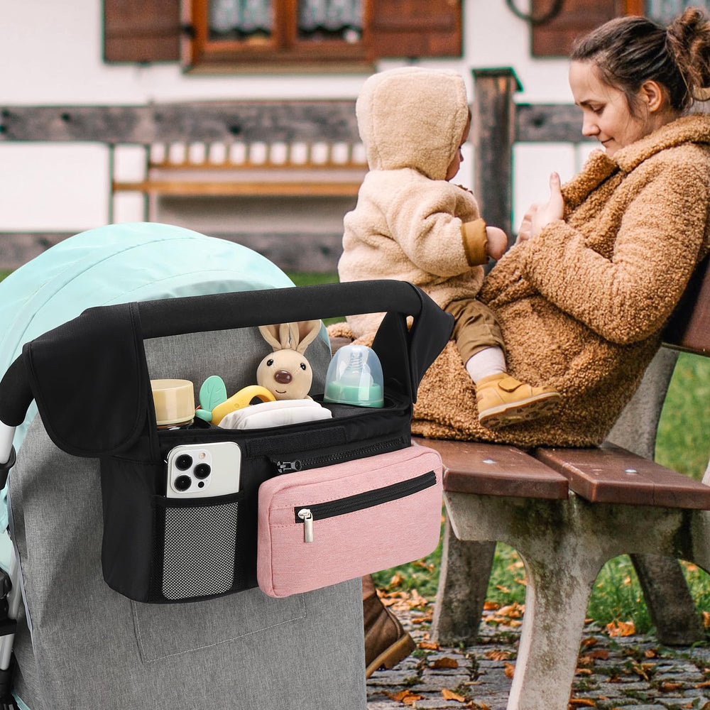 Accmor detachable strap allows carrying the organizer as a standalone bag