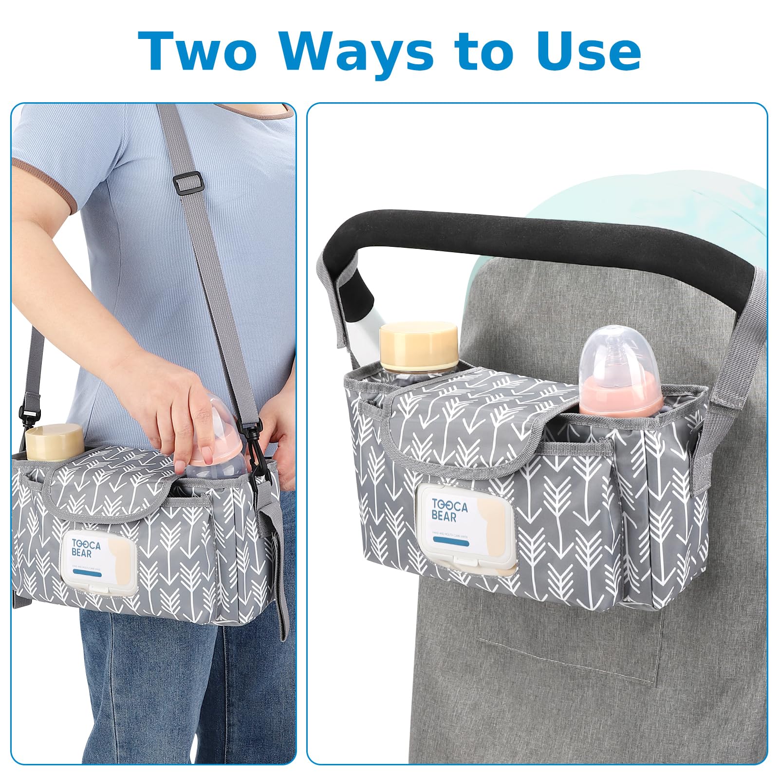 Accmor interior has waterproof lining for easy wipe-clean maintenance.