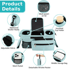Accmor wristband pocket displayed for storing a phone and essentials