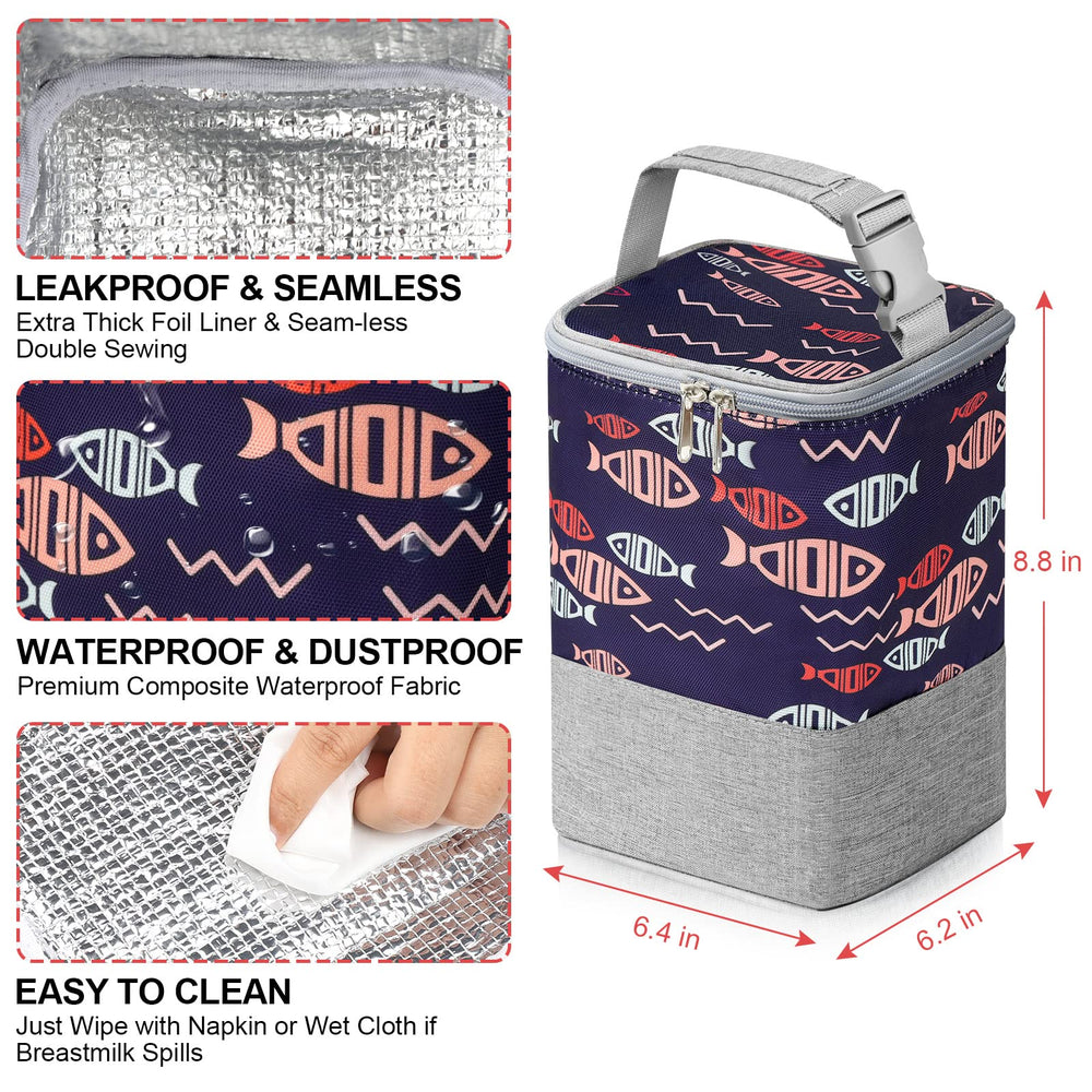 Accmor water-resistant fabric close-up demonstrates durability for daily outings.