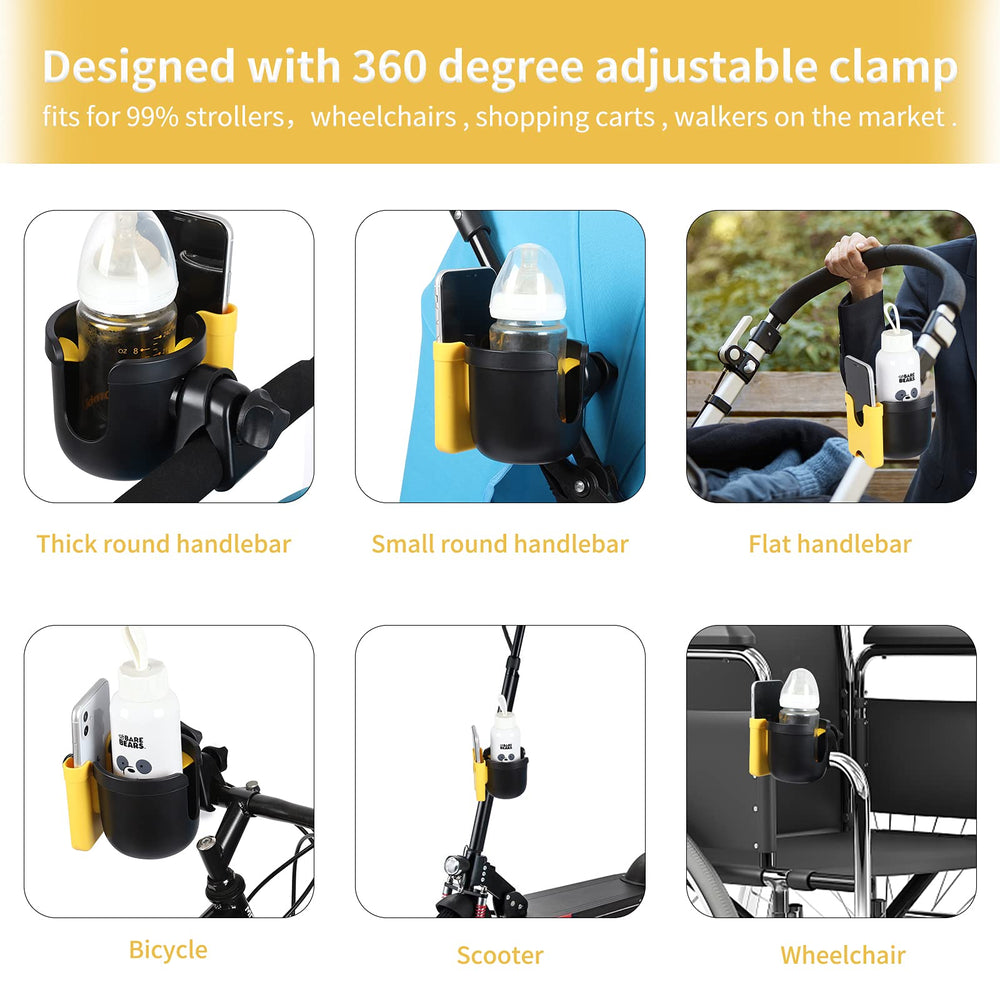 Wide compatibility with various cups, bottles, and beverage containers.