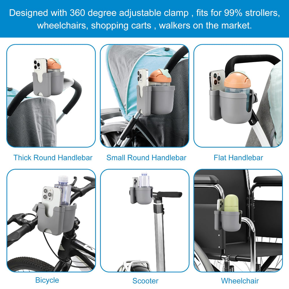 Accmor adjustable clamp accommodates bars from 0.55 to 1.7 inches.