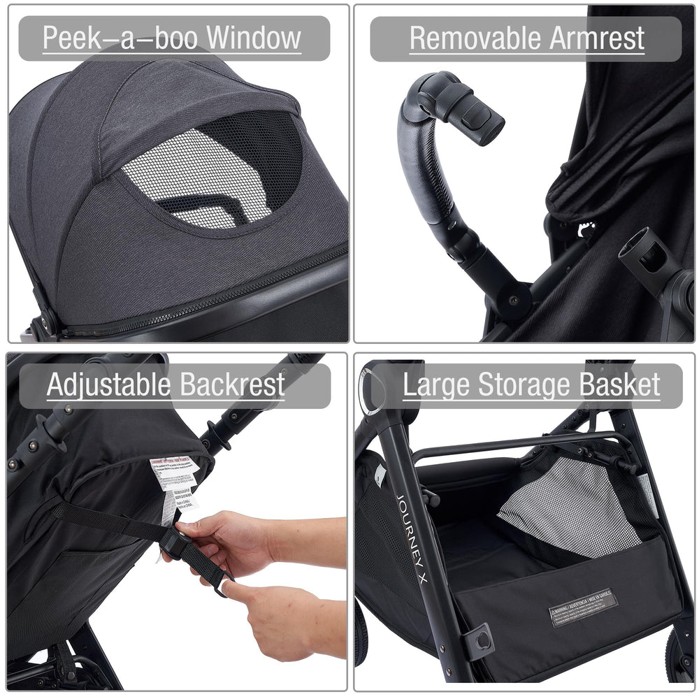ACCOMBE compact fold for easy storage and travel