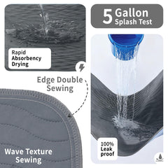 Accompagner four-layer absorption design locks in moisture for overnight protection