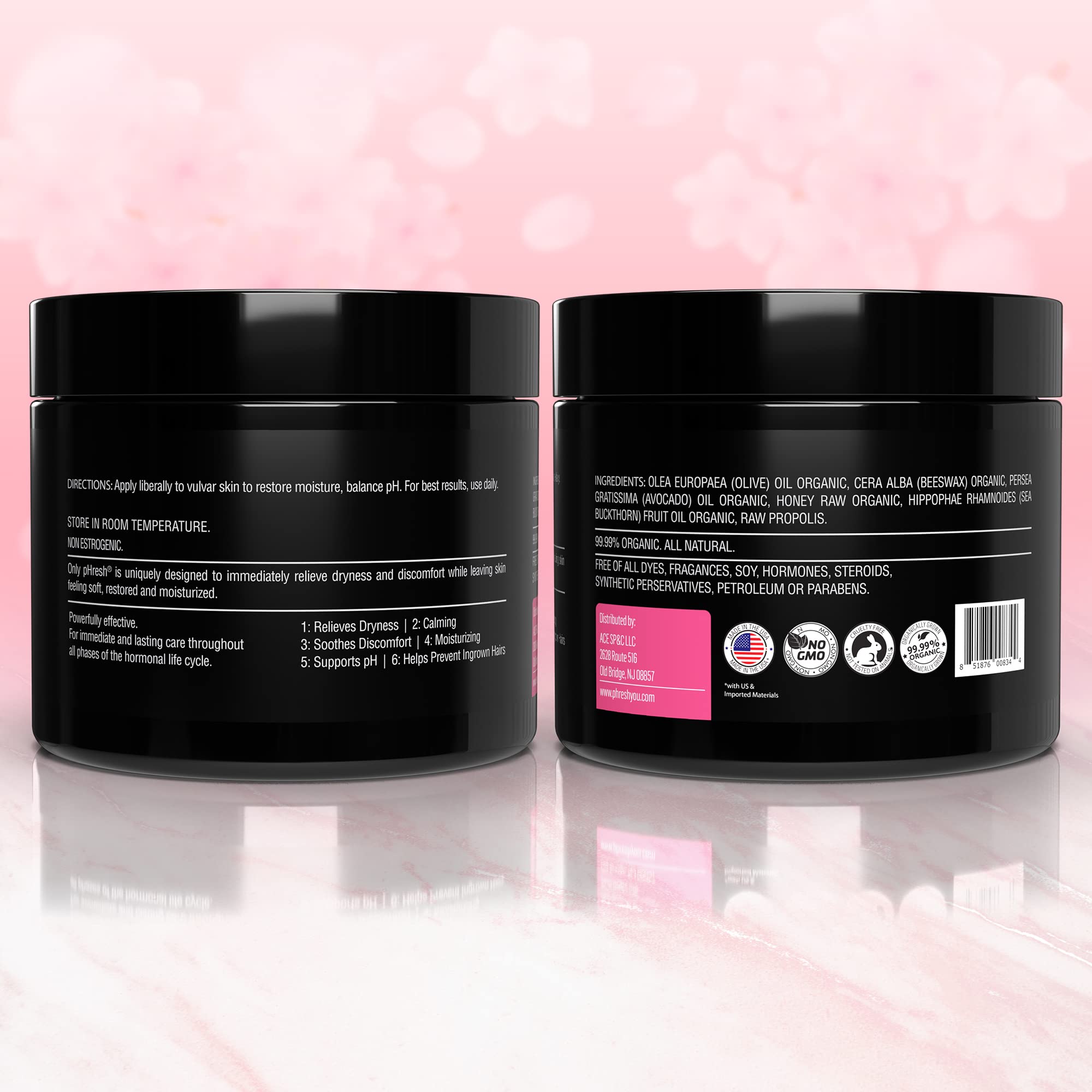 ACE NUTRITION Vaginal Balm post-wax routine support for comfortable skin