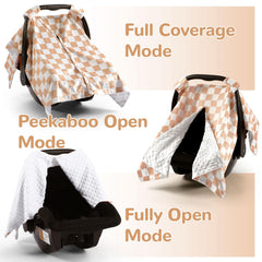 Opening design showing easy baby checks without disturbance.