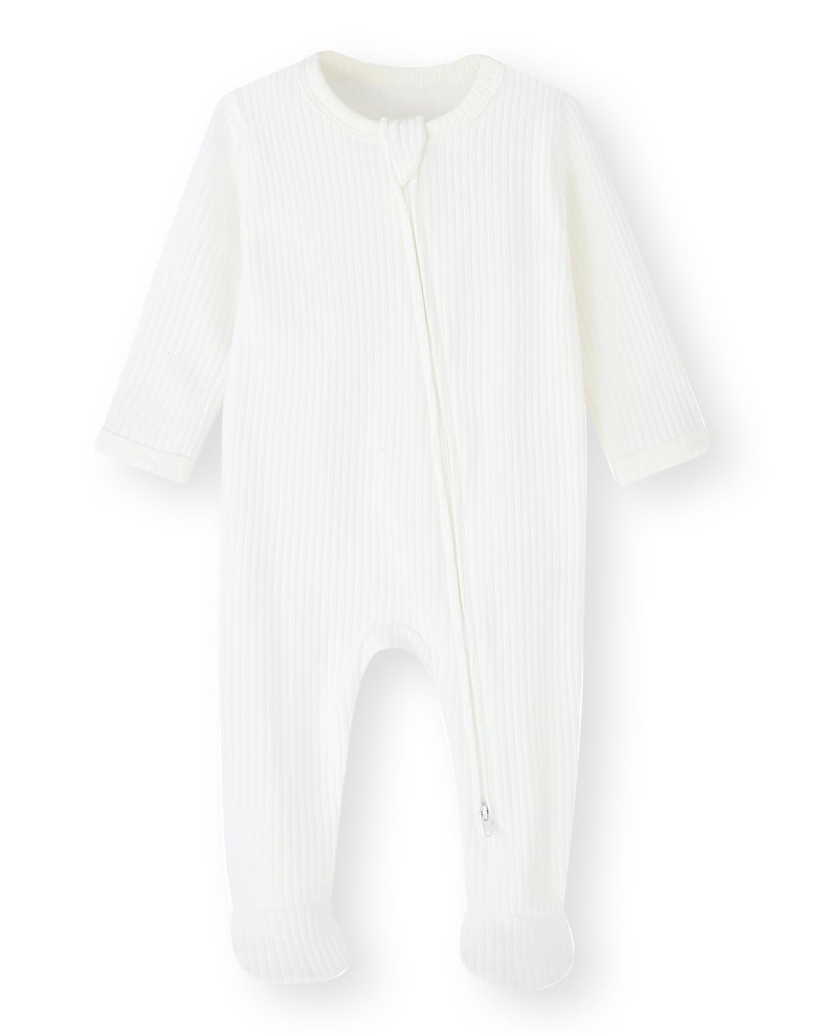 ACESTAR footed design ensures warm feet during naps and sleep.