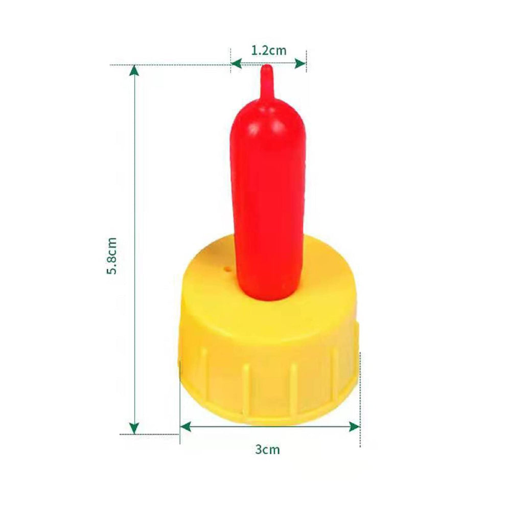 Achicklead screw-on bottle attachment demonstrating universal fit.