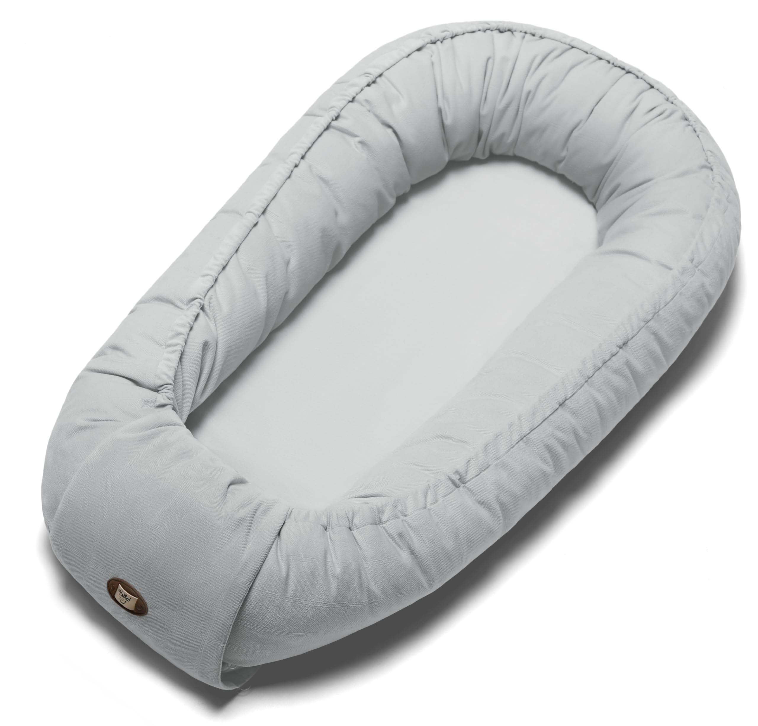 ACIROC baby lounger pillow close-up with soft cotton filling for cozy newborn comfort.