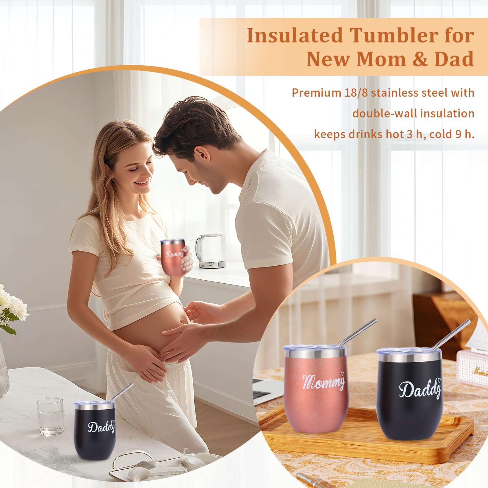 ACLZDXWZ milestone cards and ultrasound frame for precious memories