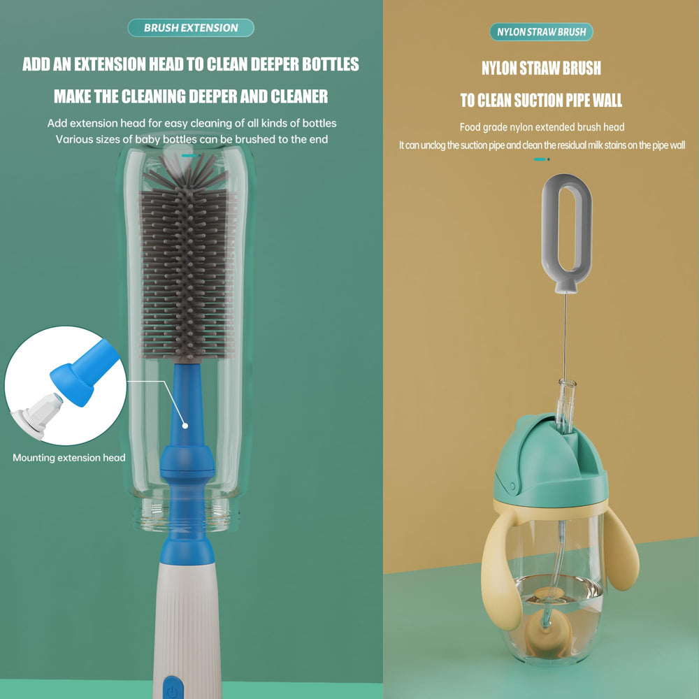 Acodoy straw brush reaches narrow openings for clean, residue-free straws.