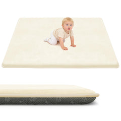 ACOMOPACK baby play mat — cushioned top view for safer, comfortable tummy time.