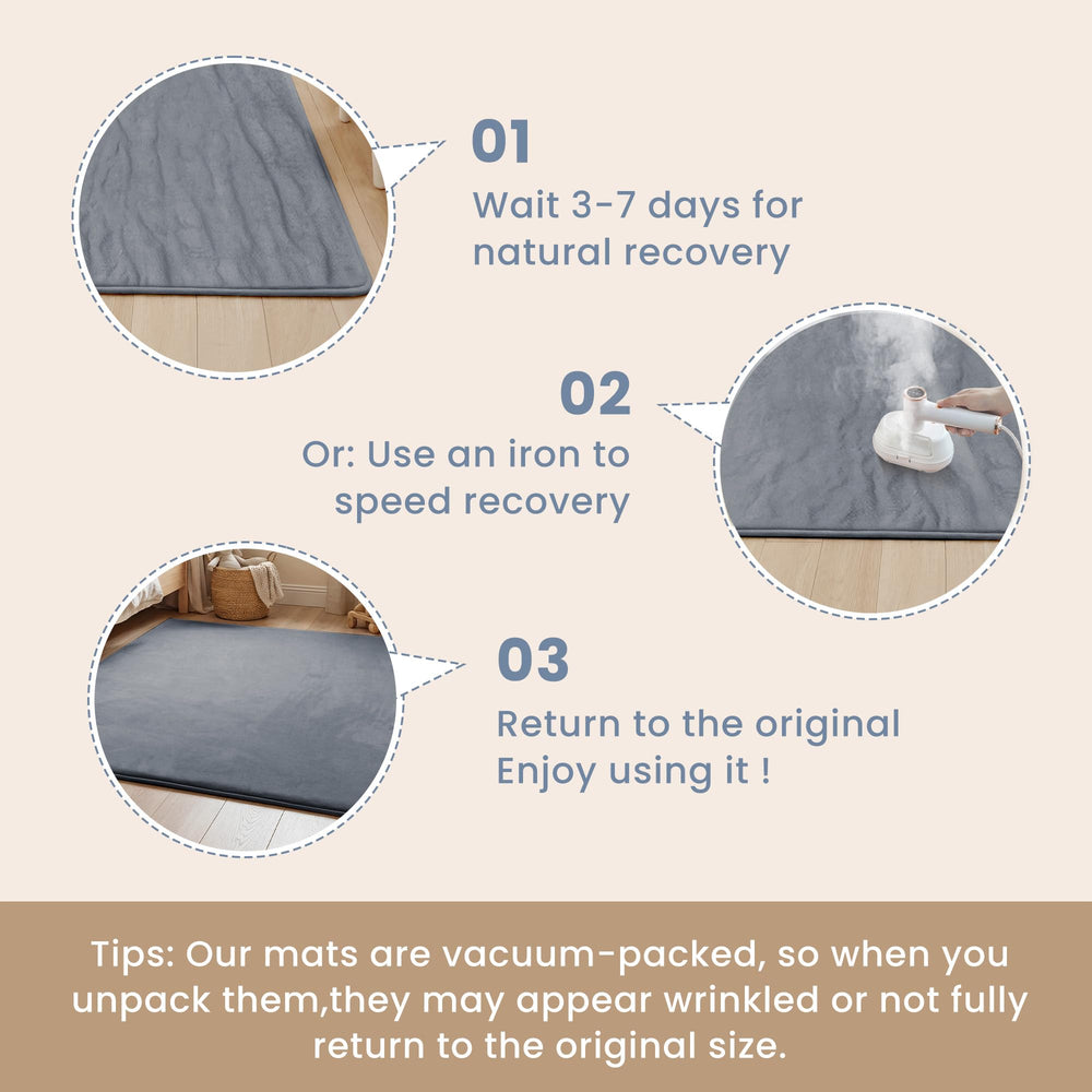 ACOMOPACK easy-clean surface works with damp cloth or vacuum