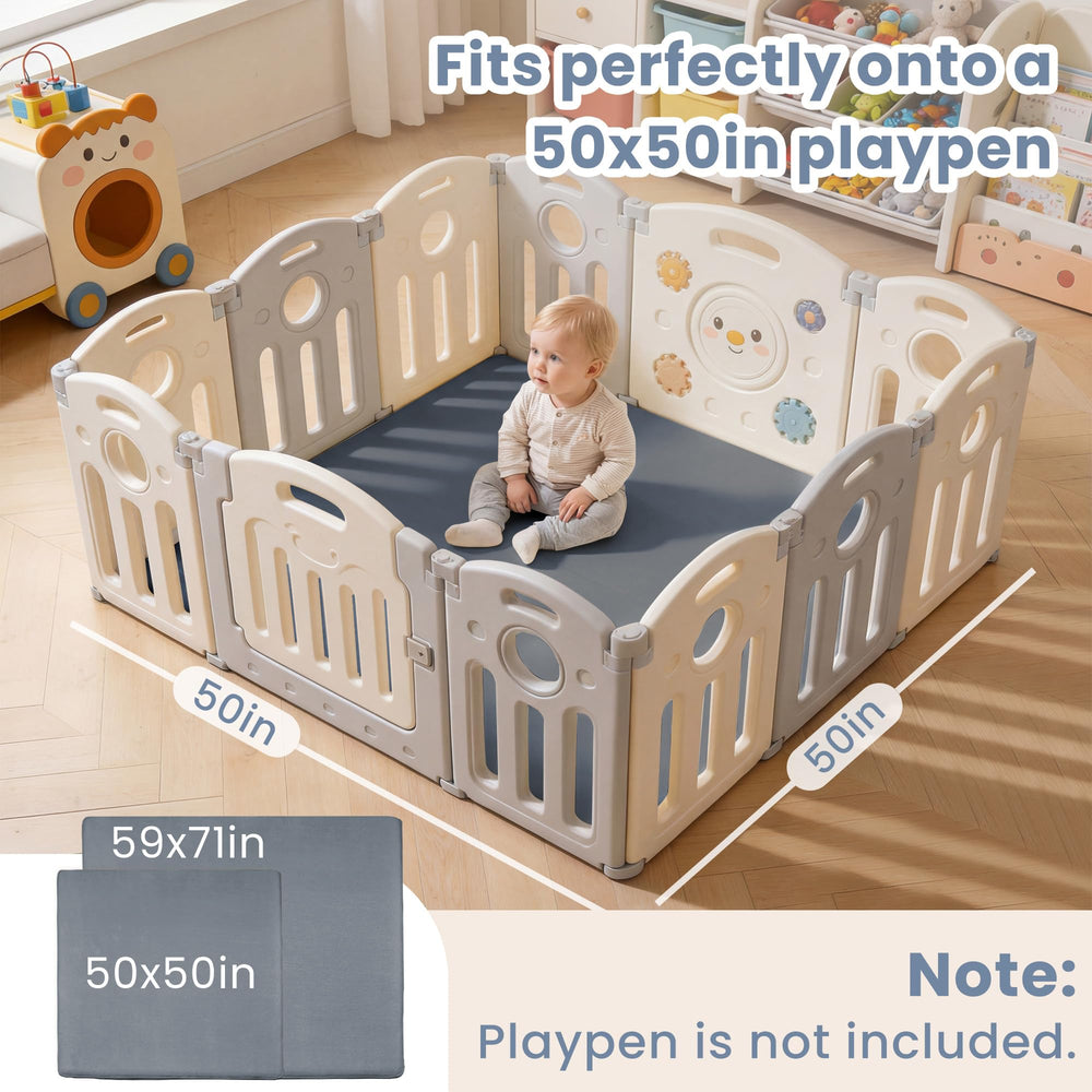 ACOMOPACK memory foam padding cushions little crawler during play