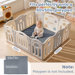 ACOMOPACK memory foam padding cushions little crawler during play