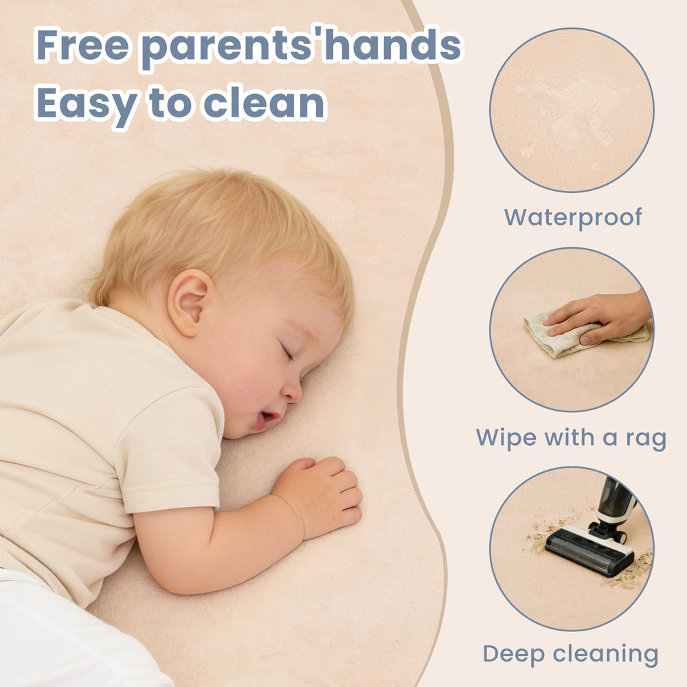 ACOMOPACK versatile mat for tummy time, play, yoga, and cozy corners.