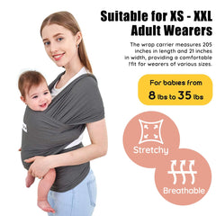 ACRABROS ergonomic design reduces shoulder strain for parent comfort.