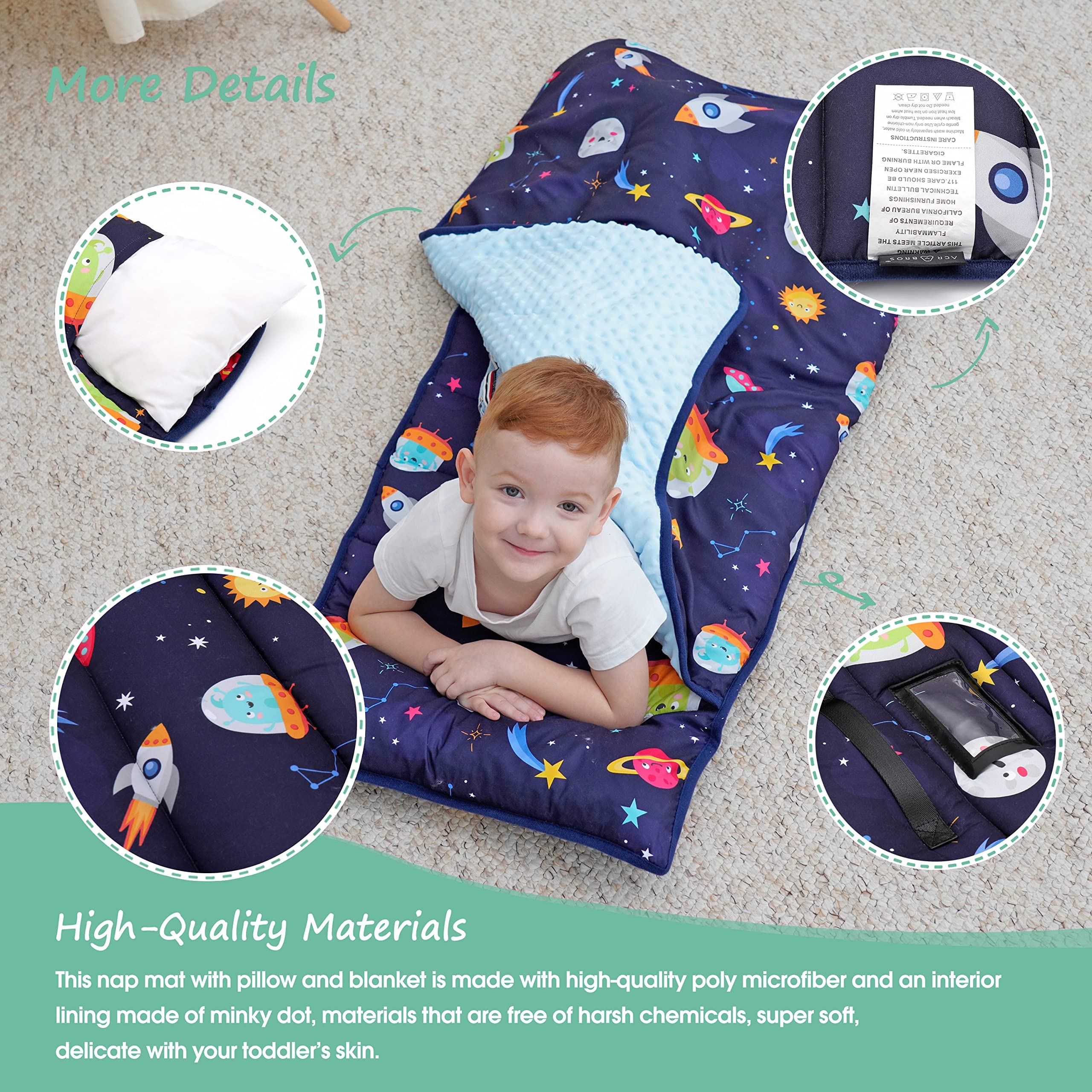 ACRABROS blanket 31.5 by 41 inches adds warmth