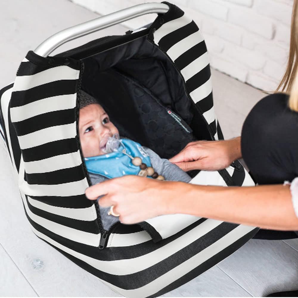 ACRABROS car-seat-cover-gift-ready makes a thoughtful baby shower gift
