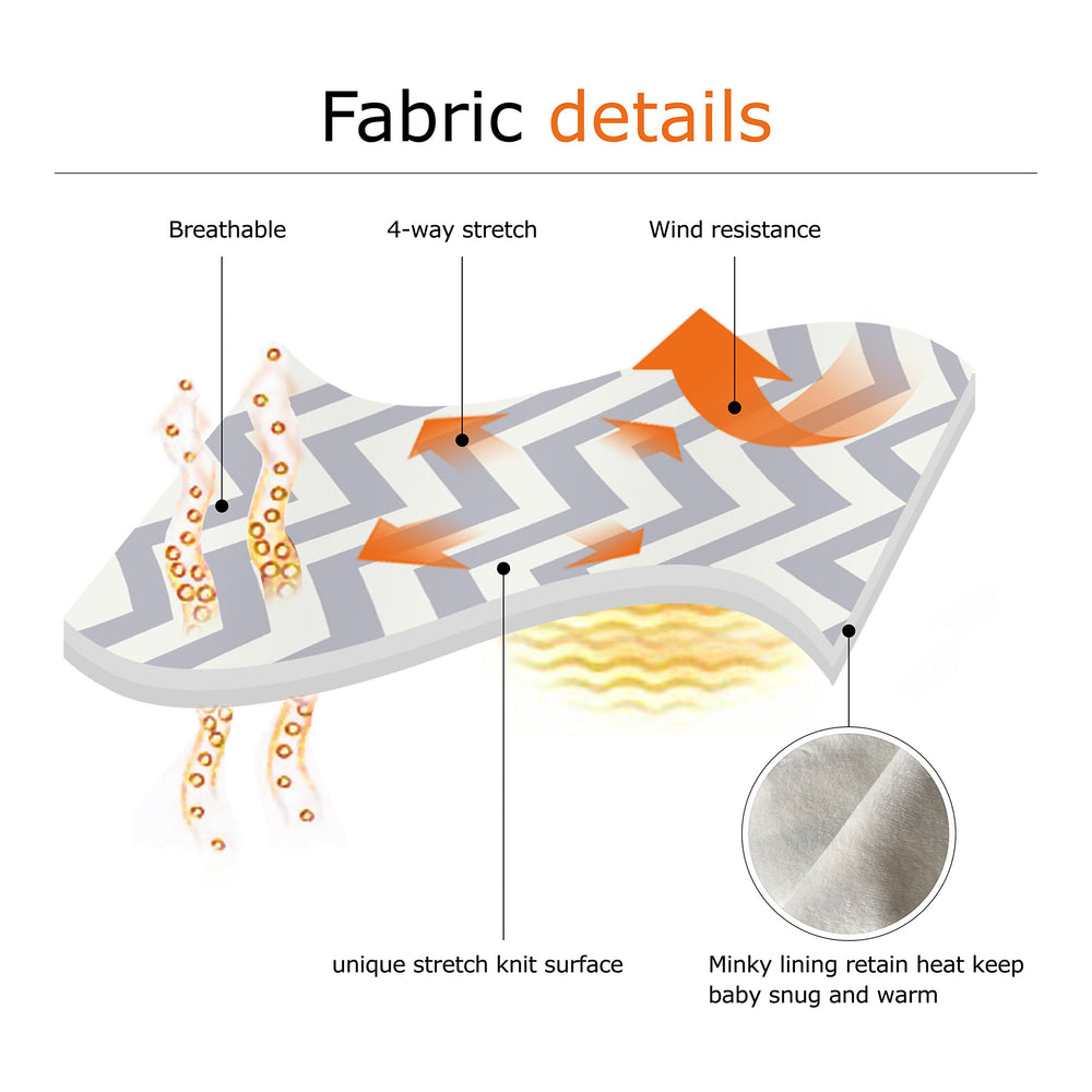 ACRABROS baby car seat cover makes a thoughtful gift for new parents.