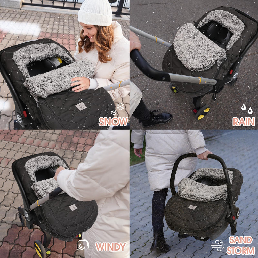 ACRABROS stylish gift-ready car seat cover with neutral style