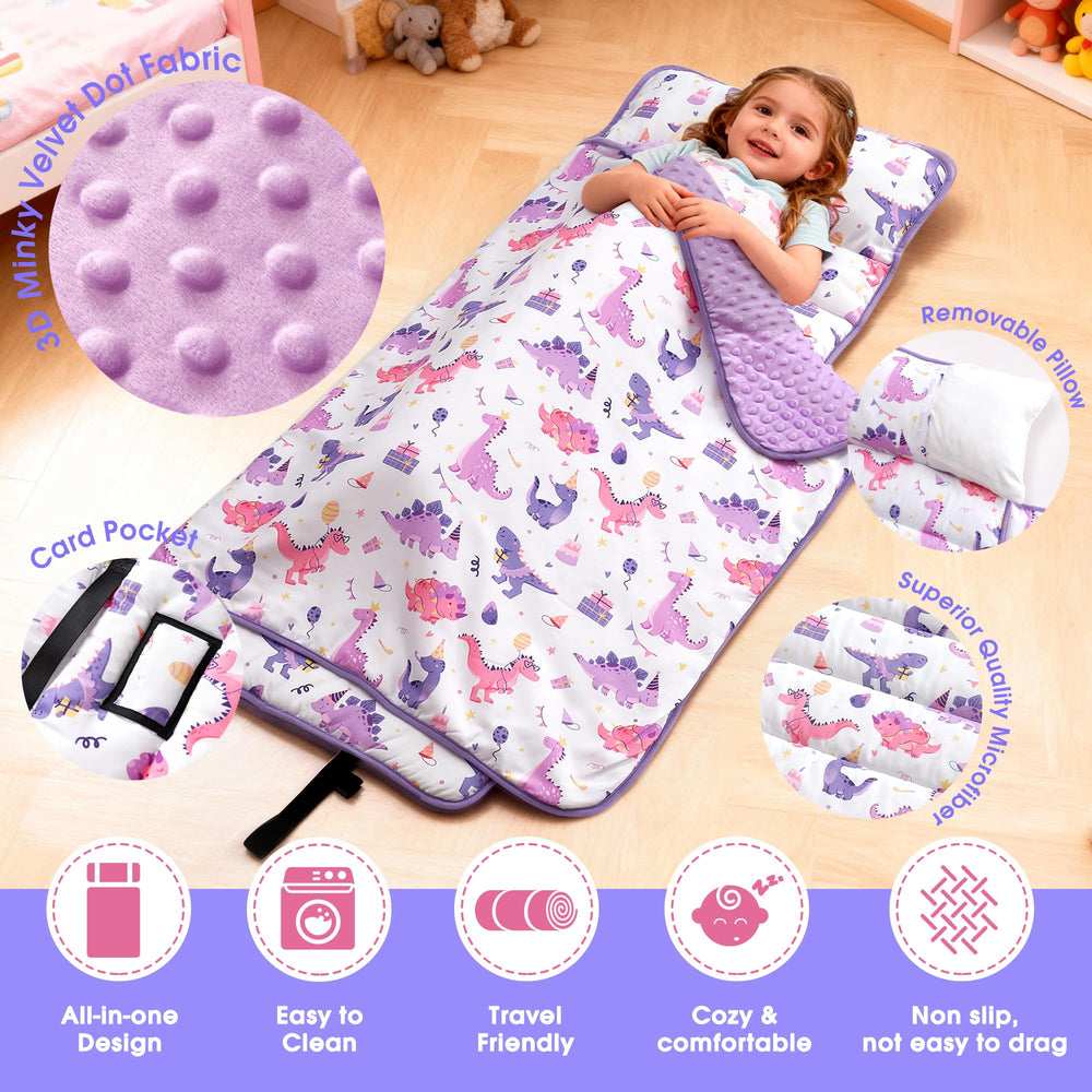 ACRABROS nap mat name card, easy daycare identification