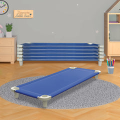 Acrimet nap cot kids blue breathable mesh fabric for comfort