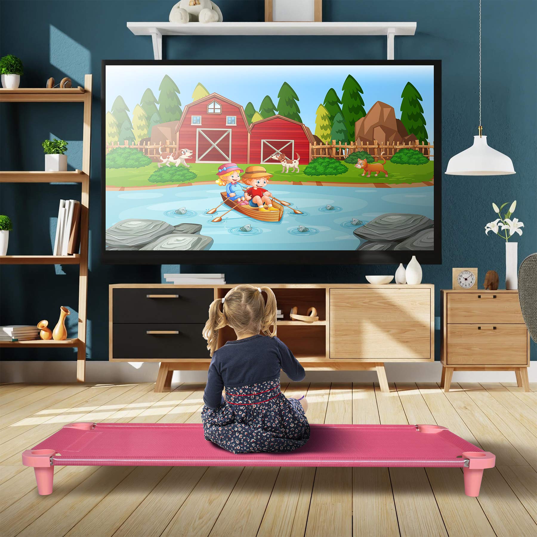 Acrimet nap cot reinforced legs: stable on any floor