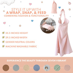 Active Baby hands-free design supports discreet feeding while multitasking.