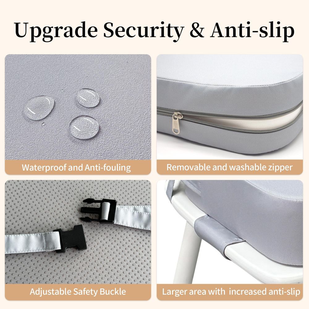 Designed to fit most chairs for versatile daily use.