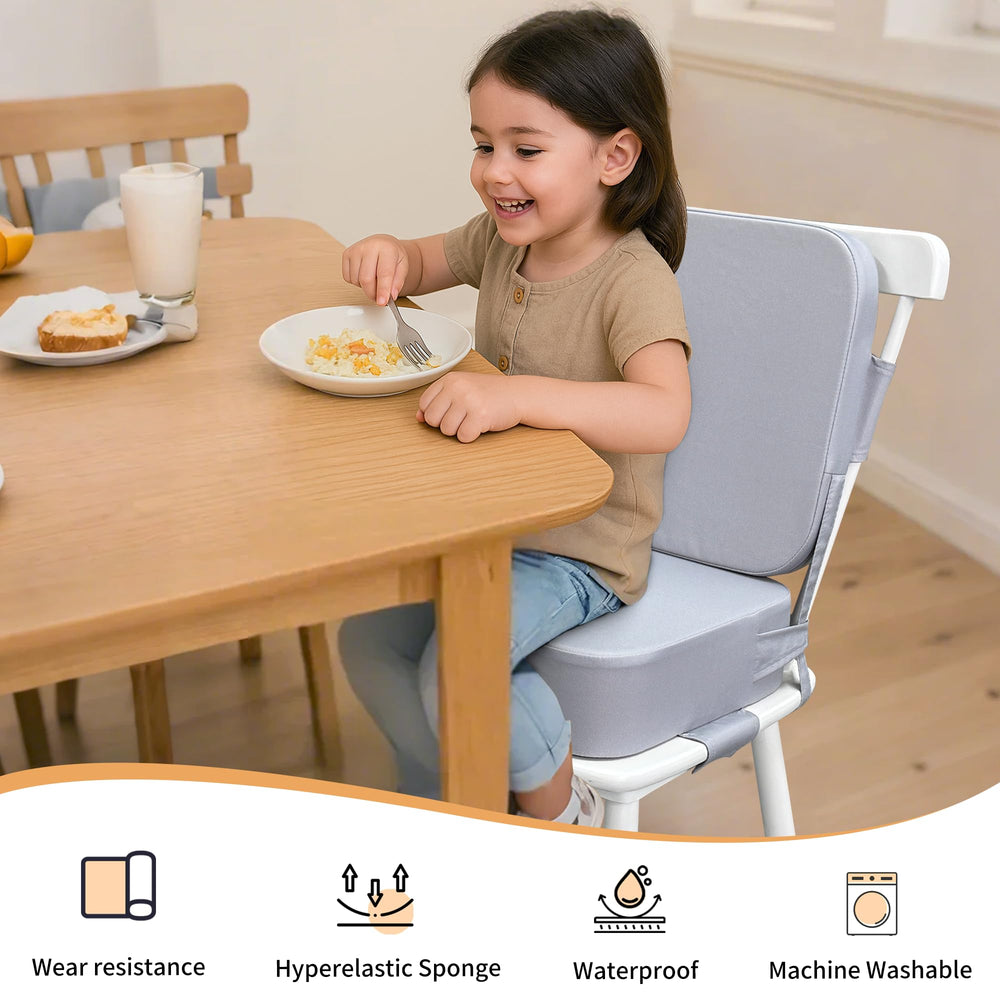 High-density foam backrest maintains shape for stable support.