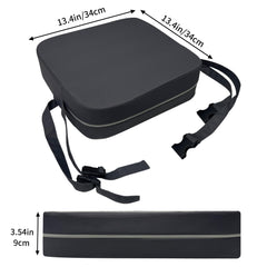 Acxseo Toddler Booster Seat waterproof fabric resists stains during meals and crafts.