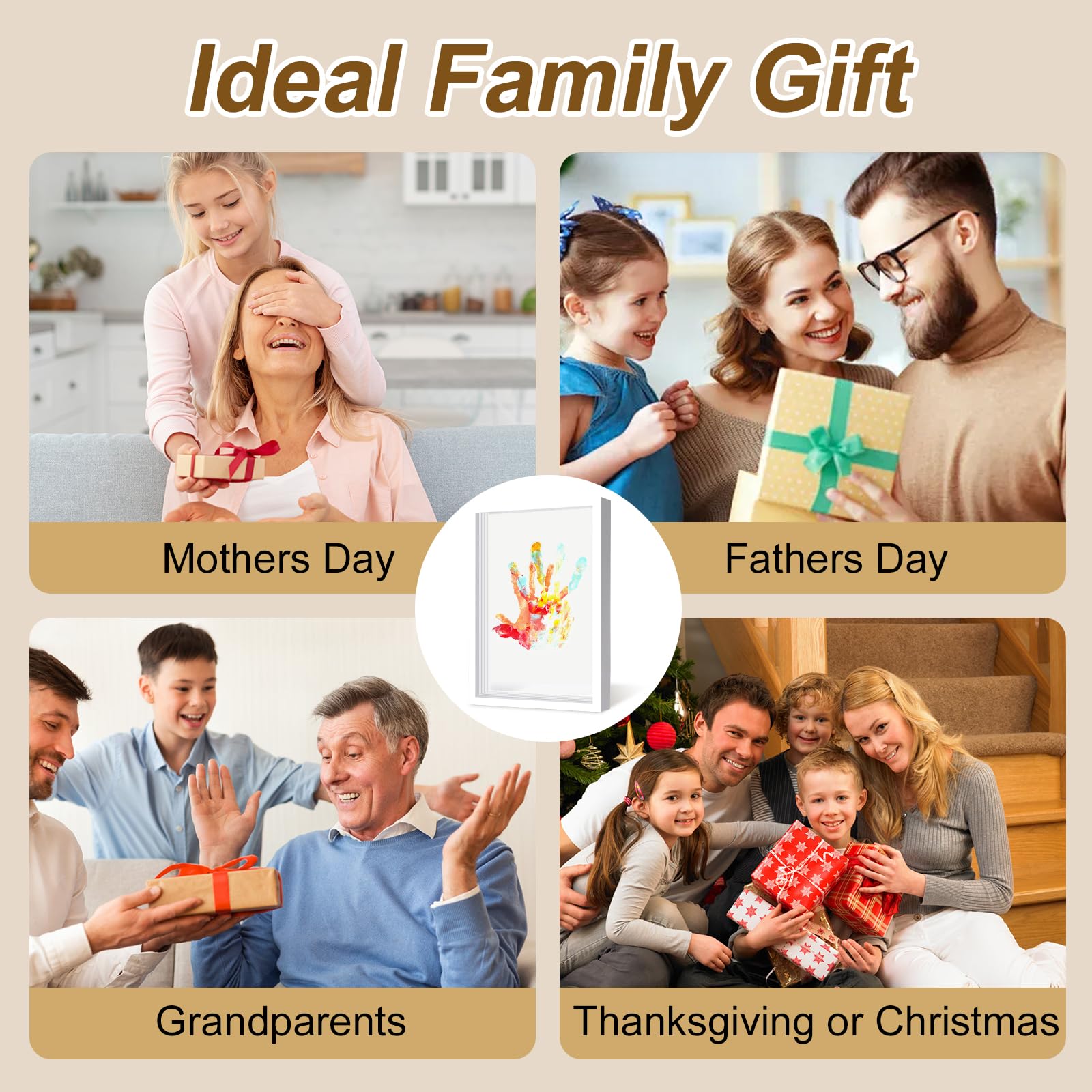 ADAJOEL blended family gift kit makes a memorable newborn keepsake.