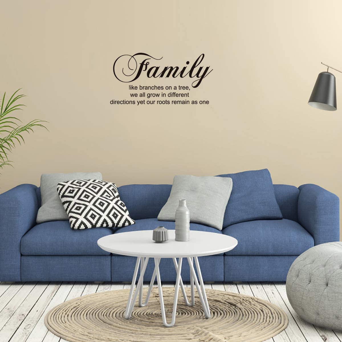 ADECALS removable wall decal offers flexible placement for evolving family decor.