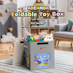 ADEHMDA foldable top lid with Velcro designed for easy access and kid safety.