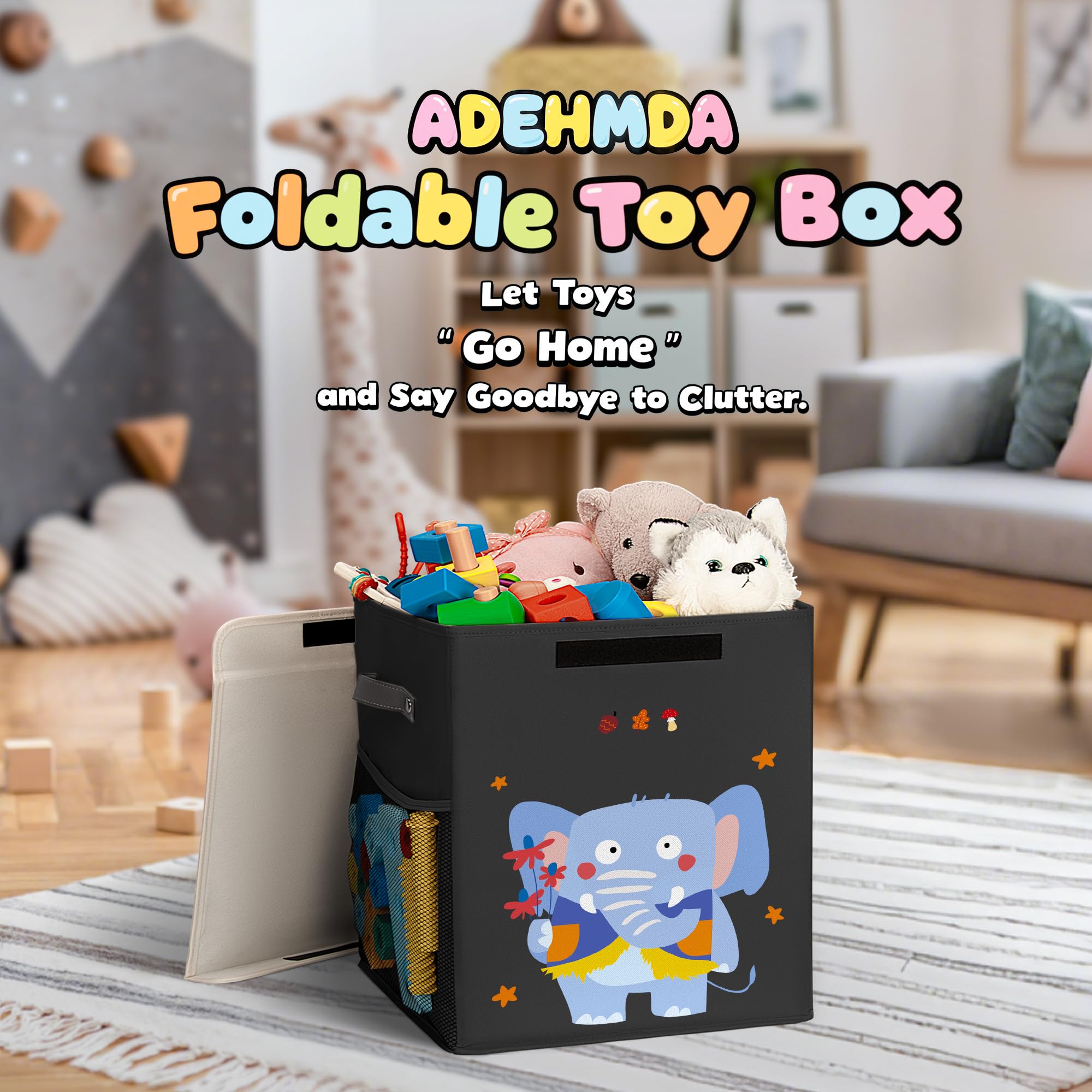 ADEHMDA reinforced soft handles improve portability and safety during transport.