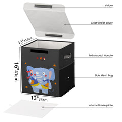 ADEHMDA top flip cover with Velcro keeps contents clean and ready.