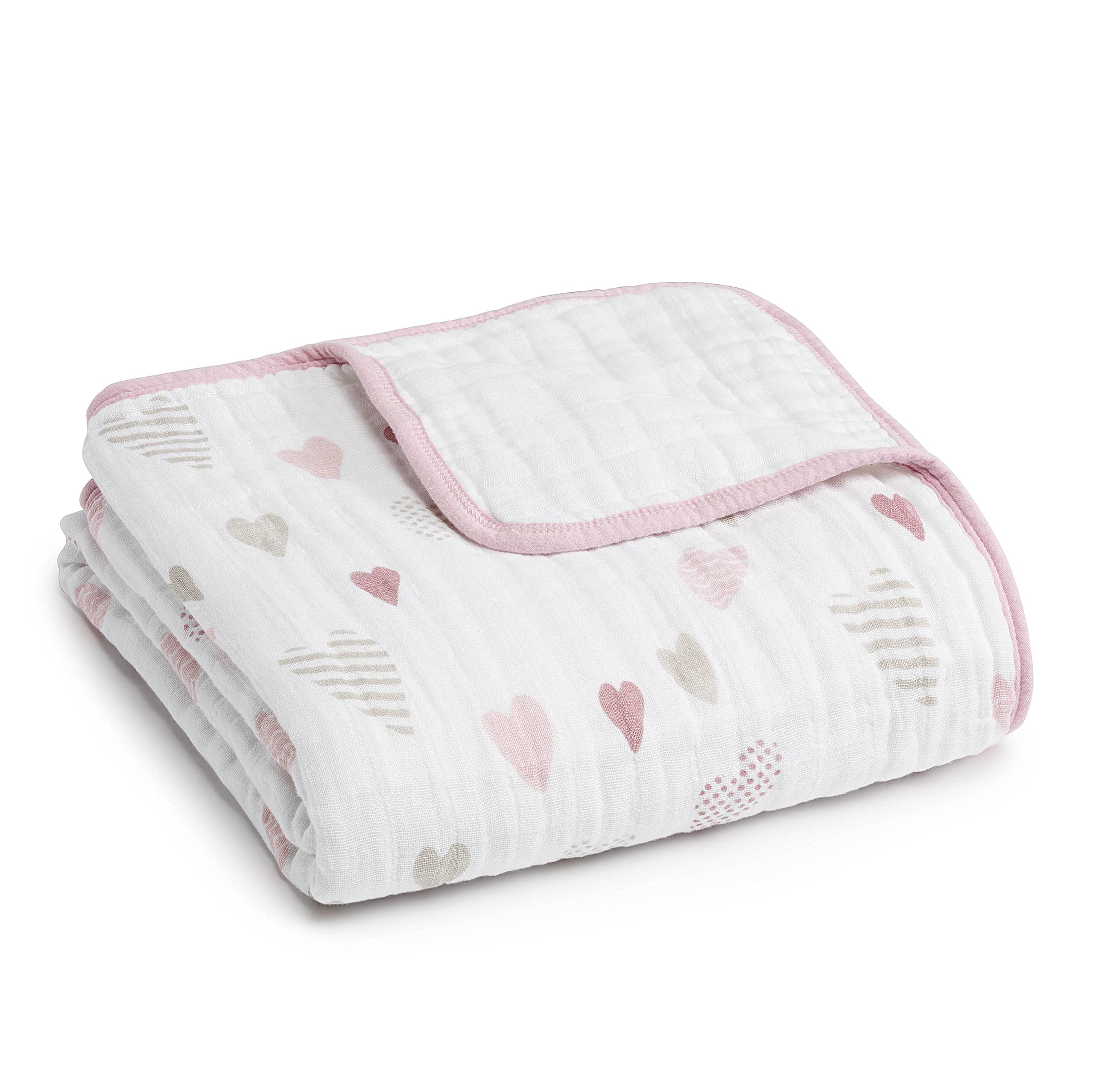 aden + anais Boutique Dream Blanket in soft muslin for gentle newborn comfort.