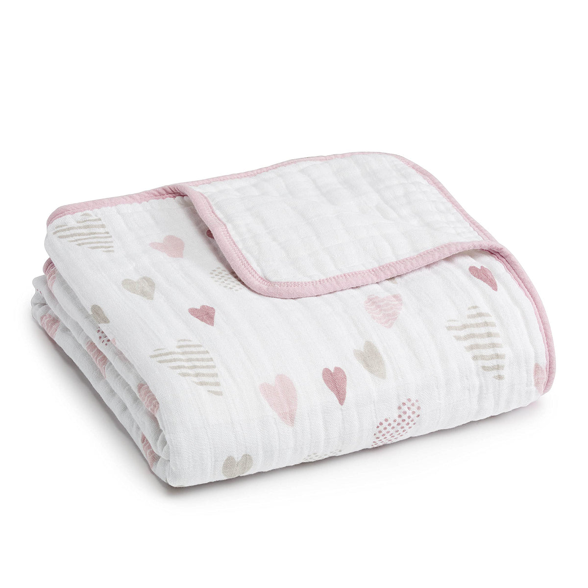 aden + anais Boutique Dream Blanket in soft muslin for gentle newborn comfort.