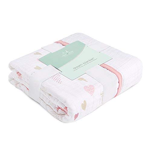aden + anais Boutique Dream Blanket swaddle-ready design for secure, cozy wrapping.