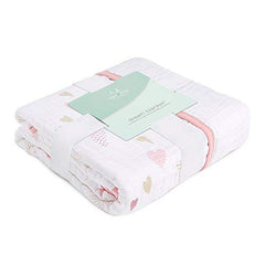 aden + anais Boutique Dream Blanket swaddle-ready design for secure, cozy wrapping.