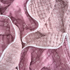 aden + anais Organic Dream Blanket, 47x47, grows with baby for versatile use