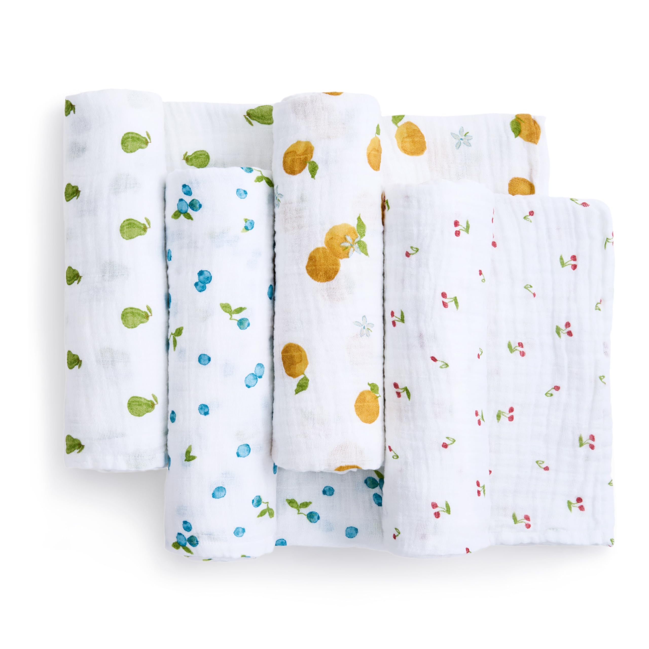 aden + anais boutique organic swaddle 4pack used as swaddle, nursing cover, and stroller shield
