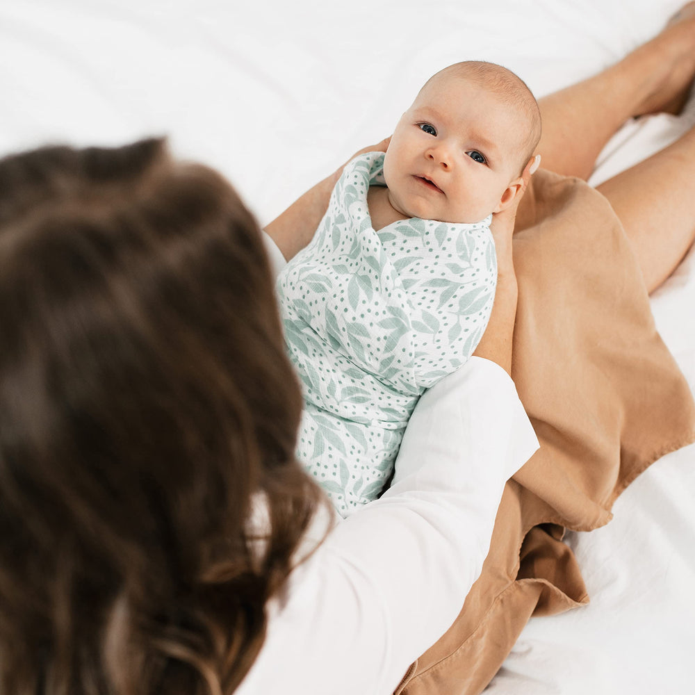 aden-anais 44x44 inch swaddle, versatile use as blanket or cover.